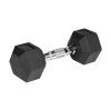 Pogumované hex jednoručky 2×4 kg L-RBA-2325-04