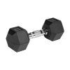 Pogumované hex jednoručky 2×8 kg L-RBA-2325-08