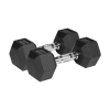 Pogumované hex jednoručky 2×9 kg L-RBA-2325-09