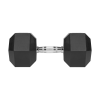 Pogumovaná hex jednoručka 25 kg Rebel Active L-RBA-2325-25