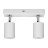 Biele svietidlo na strop a stenu GU10 2x50W