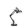 Stolná lampa čierna O-DL-1/B