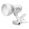 Stolná lampa s klipom E27 40W biela