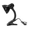 Stolná lampa s klipom čierna O-DL-3/B