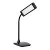 Čierna LED stolná lampa so stmievaním 6W