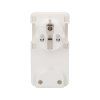 Biela elektrická zástrčka s rukoväťou O-OR-AE-1311/W