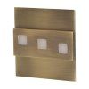 LED schodiskové svietidlo O-OR-OS-1531L3/BR