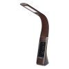 Stolná LED lampa s budíkom O-DL-12/BR