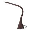 Stolná LED lampa s budíkom O-DL-12/BR