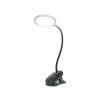 Čierna stolná lampa LED 44-165-