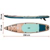 Paddleboard 350 x 81 x 15 cm Neo-Sport 170304