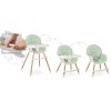 Jedálenská stolička Nukido Lilo mätová