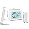 Meteorologická stanica s displejom BD-910 biela