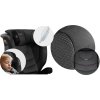 Detská autosedačka Nukido Louis Soft čierno-sivá 15-36 kg ISOFIX