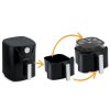 Bezolejová fritéza Air fryer Berdsen BD-654 čierna