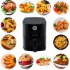 Beztuková fritéza Air fryer Berdsen BD-654 čierna