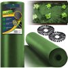 Záhradná agrotextília 1,6 m x 50 m 70 g/m2 + 100 kolíkov Plonos - zelená
