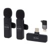 Dvojitý USB-C mikrofón pre smartfóny