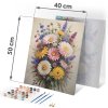 Obraz na maľovanie podľa čísiel 40x50 cm Massido Kvety