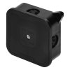 Rozvodná skriňa IP44 400V 85x85x35 čierna