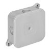 Rozvodná skriňa IP44 400V sivá, 4 vývodky 85x85x35mm