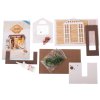 Domek dla lalek drewniany salon model do zlozenia LED 8008 A 69917%282%29