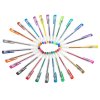 Farebné gélové perá s trblietkami sada 25 ks.