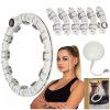 Smart hula hoop so závažím a počítadlom S-FA1073