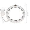 Smart hula hoop so závažím a počítadlom S-FA1073