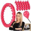 Masážny hula hoop so závažím S-FA1072