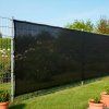 Tieniaca sieť na plot 1,5 × 50 m čierna 140 g/m2 S-SN0023
