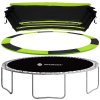 TP-12FT 366 CM ČIERNA SO ZELENÝM UKONČENÍM KRYT NA TRAMPOLÍNU
