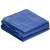 Ochranná plachta 4x4 m modrá, 60 g/m?, Springos S-GA2119