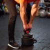 Kompozitná činka kettlebell 10 kg S-FA1673