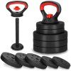 Kompozitná činka kettlebell 10 kg S-FA1673