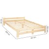 BD0020 DREVENÁ POSTEĽ 160 x 200 CM