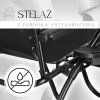 Polohovacie záhradné lehátko Zero Gravity so strieškou S-GC0003