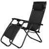 Polohovacie záhradné lehátko Zero Gravity so strieškou S-GC0003