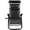 Polohovacie záhradné lehátko Zero Gravity so strieškou S-GC0003