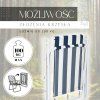 Záhradná stolička s opierkami S-GC0050