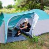 Kempingový stan pre 3 osoby s predsieňou 130 cm, 125 cm S-PT029