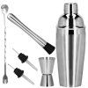 Barmanská sada so shakerom 750 ml, 6 ks S-KI0014