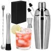 Barmanská sada so shakerom 750 ml, 6 ks S-KI0014