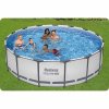 Záhradný bazén s konštrukciou 457 x 122 cm 18v1 Bestway 56438 + stroj na bubliny ZADARMO