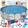 Záhradný bazén s konštrukciou 457 x 122 cm 18v1 Bestway 56438 + stroj na bubliny ZADARMO