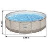 Záhradný bazén s rámom 396 x 107 cm 11v1 Bestway 561FY