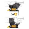 Autosedačka Nukido Prestige Line čierno-sivá 0-36 kg ISOFIX