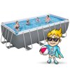 Záhradný rámový bazén 488 x 244 x 122 cm 12v1 Bestway 56670