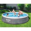 Záhradný bazén s prstencovým rámom 396 x 84 cm 9v1 Bestway 57376