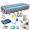 Záhradný bazén s rámom 732 x 366 x 132 cm 17v1 Bestway 56475